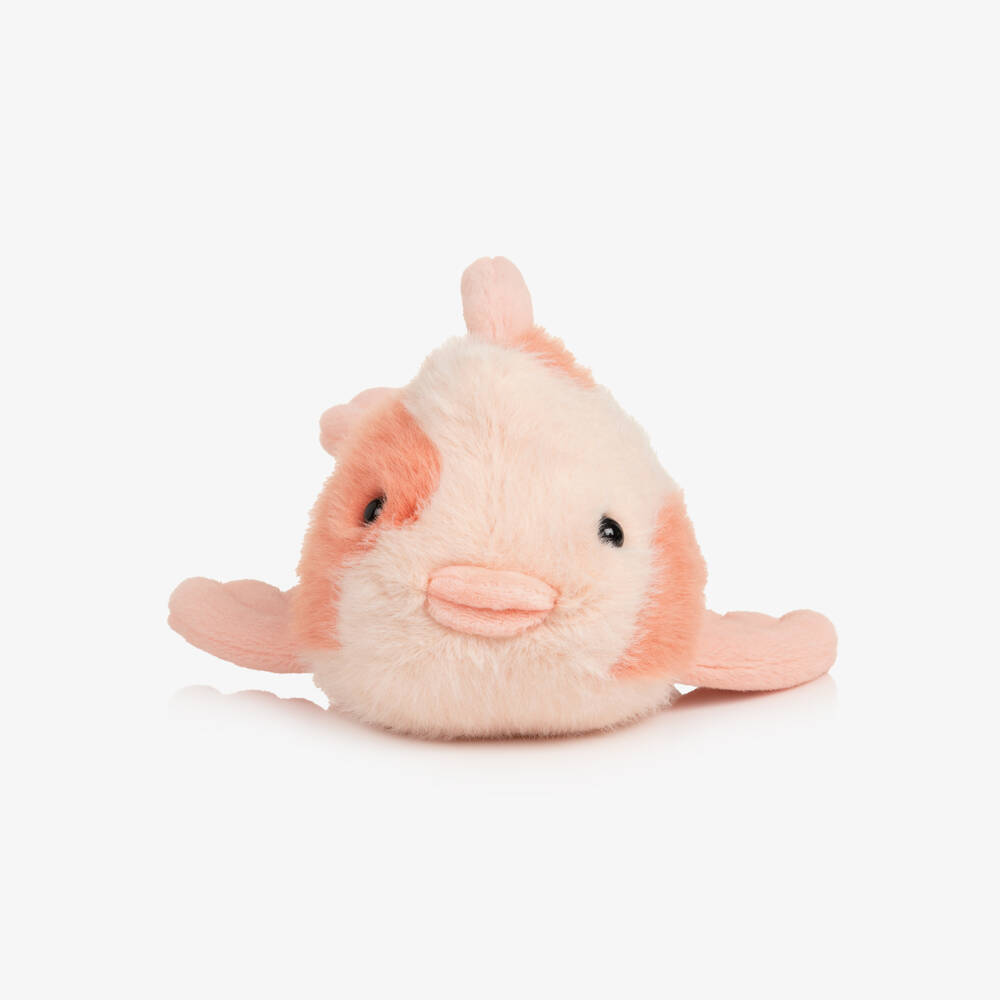 Jellycat-Fancy Carp Soft Toy in Peach Pink (20cm) | Childrensalon