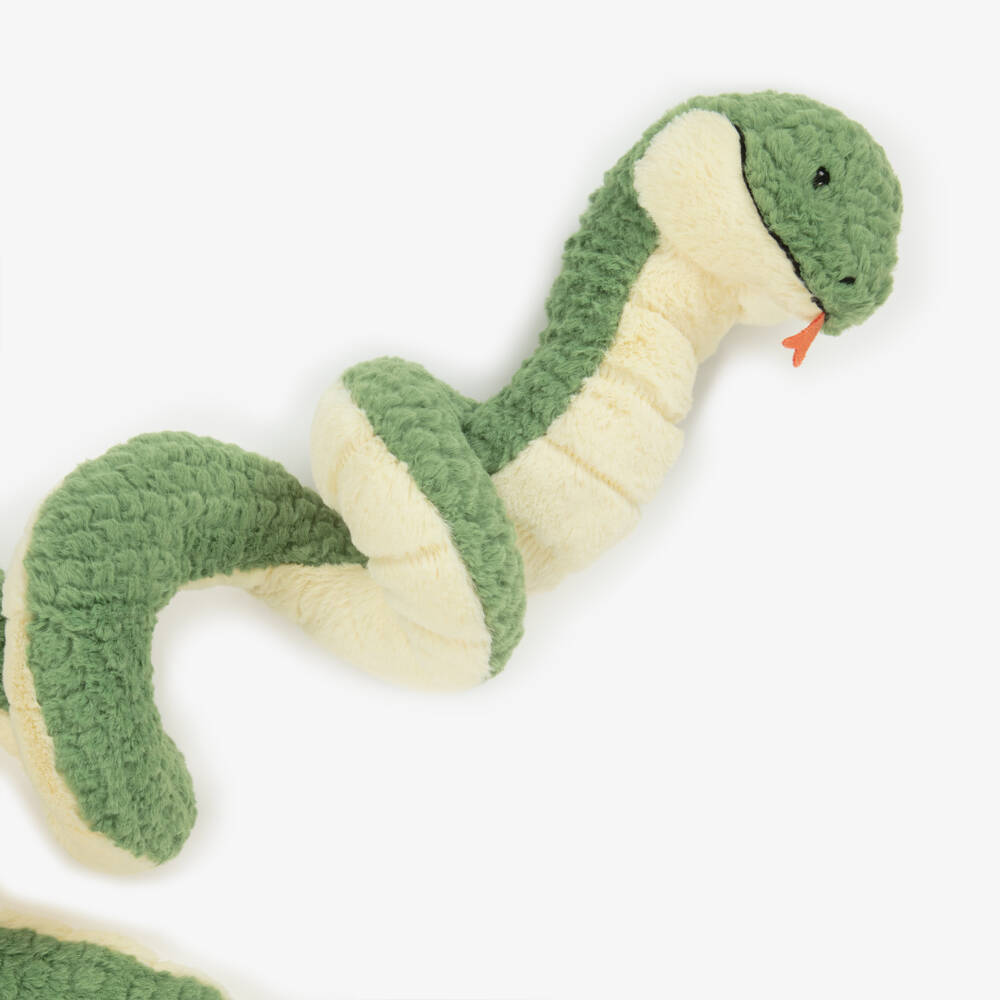 Jellycat-Green Cizi Snake Soft Toy (27cm) | Childrensalon