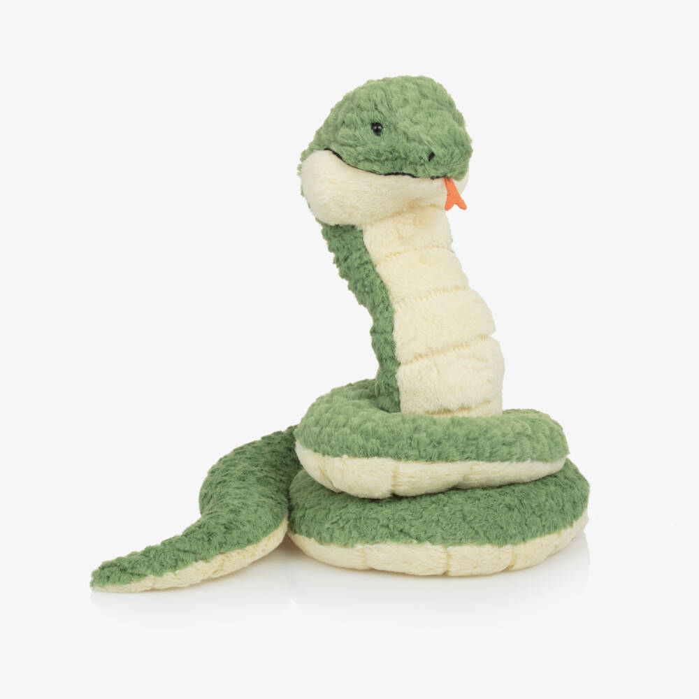 Jellycat-Green Cizi Snake Soft Toy (27cm) | Childrensalon