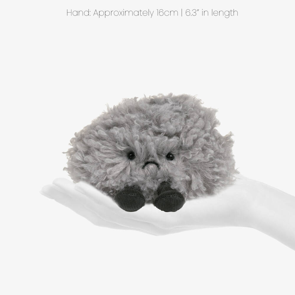 Jellycat-Grey Amuseables Cirrus Storm Cloud Bag Charm (13cm) | Childrensalon