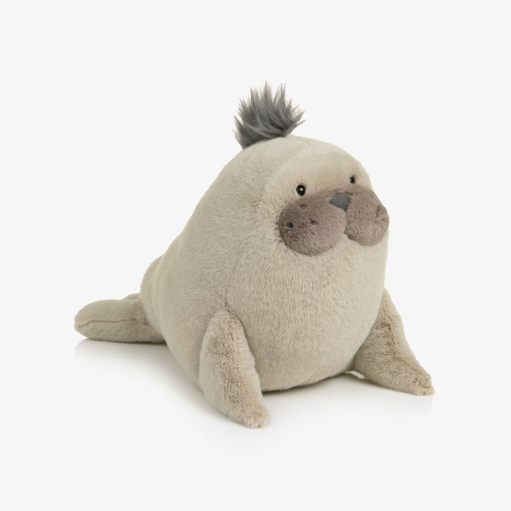 Jellycat-Grey Roarwell Sea Lion (30cm) | Childrensalon