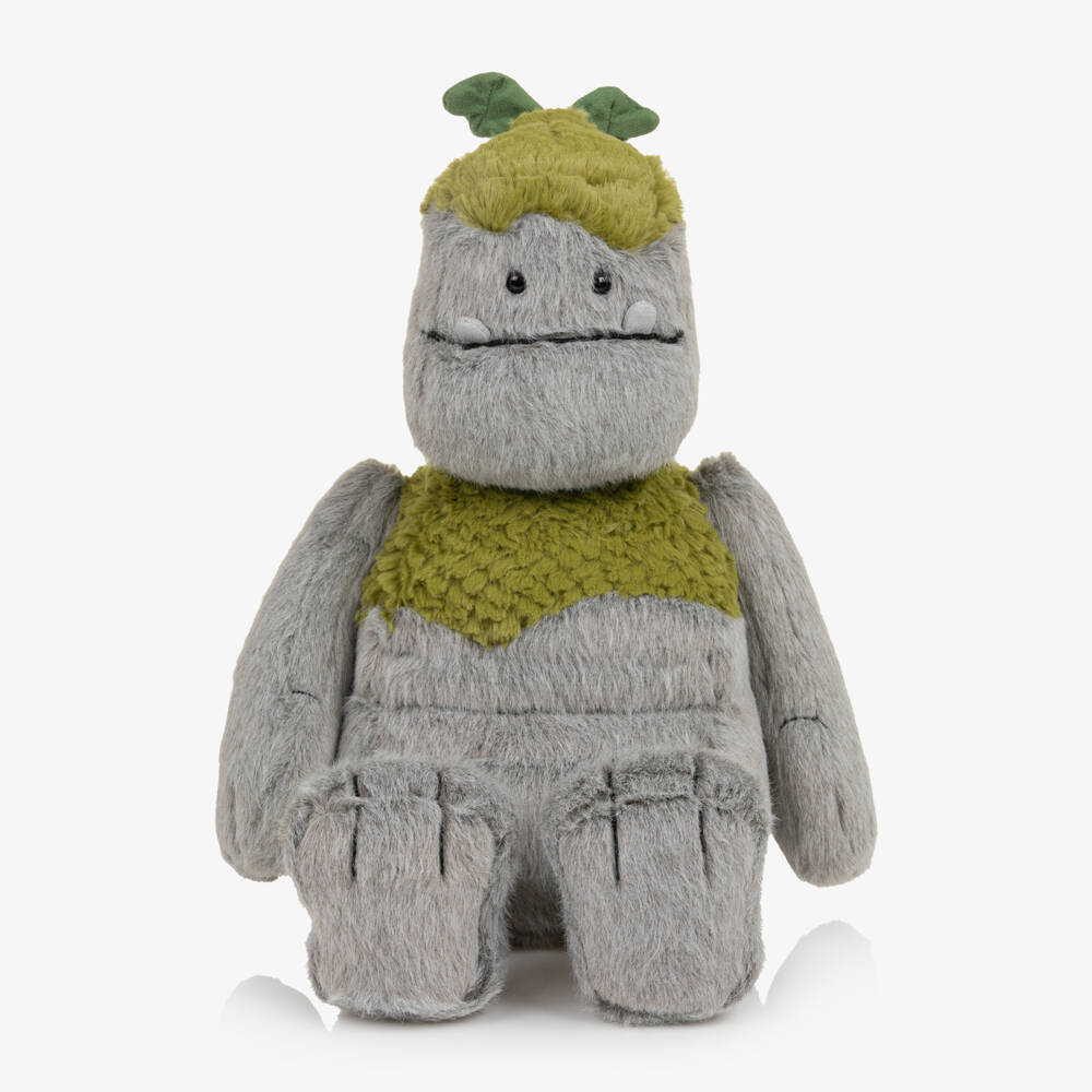 Jellycat-Grey Rockleton Soft Toy (35cm) | Childrensalon