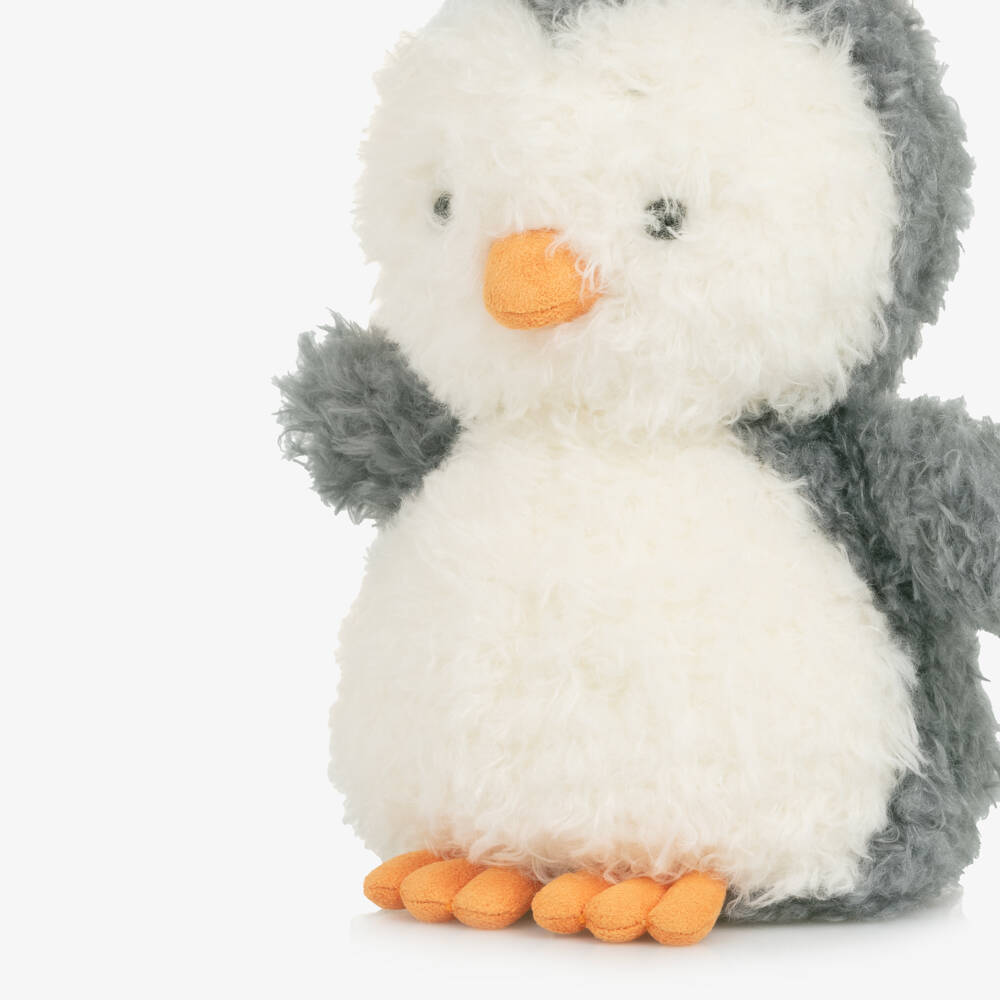 Jellycat-Мягкая игрушка серо-белая Пингвин (18см) | Childrensalon