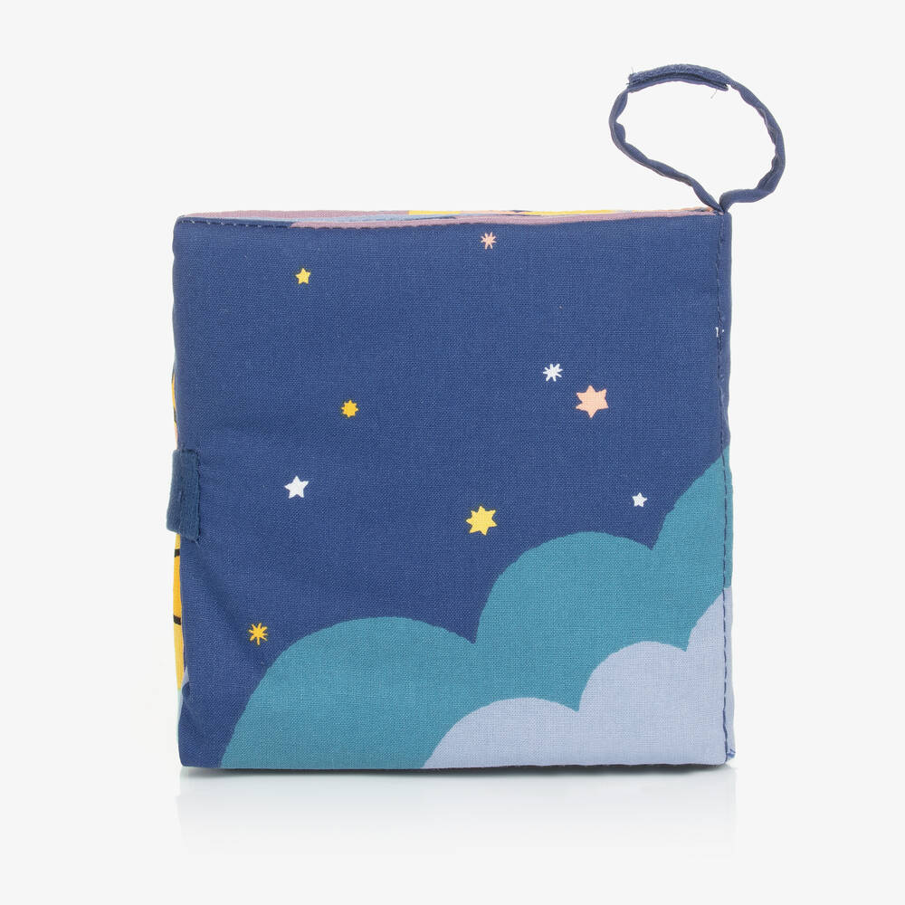 Jellycat-كتاب قماش قطن مرحباً بالقمر للأطفال (16سم) | Childrensalon