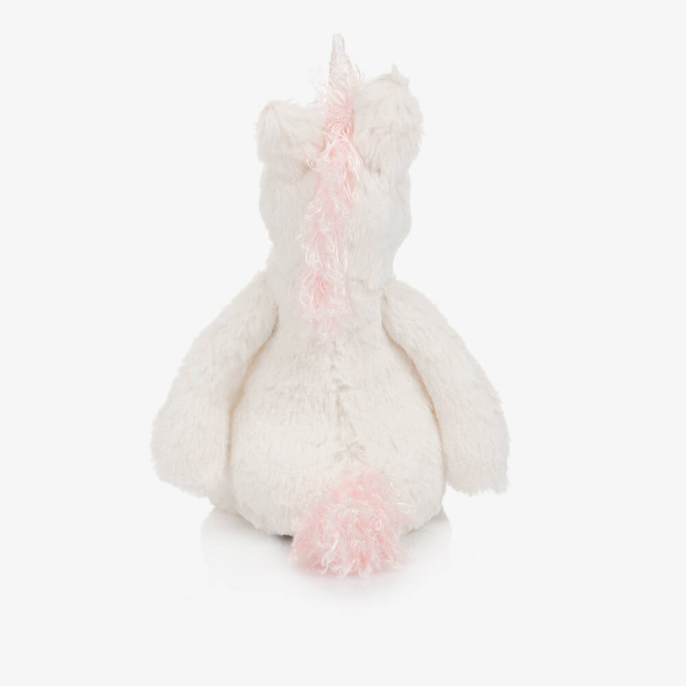 Jellycat-Ivory Bashful Unicorn Soft Toy (23cm) | Childrensalon