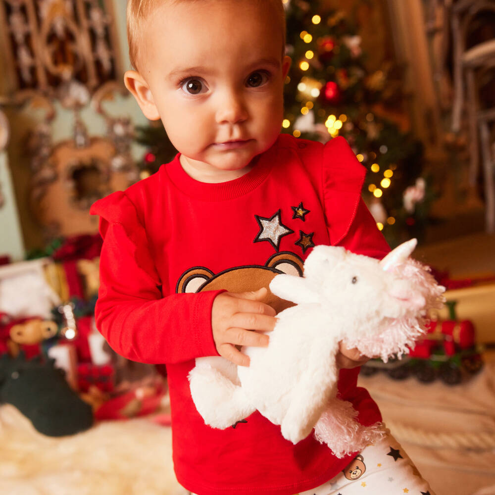 Jellycat-Ivory Bashful Unicorn Soft Toy (23cm) | Childrensalon