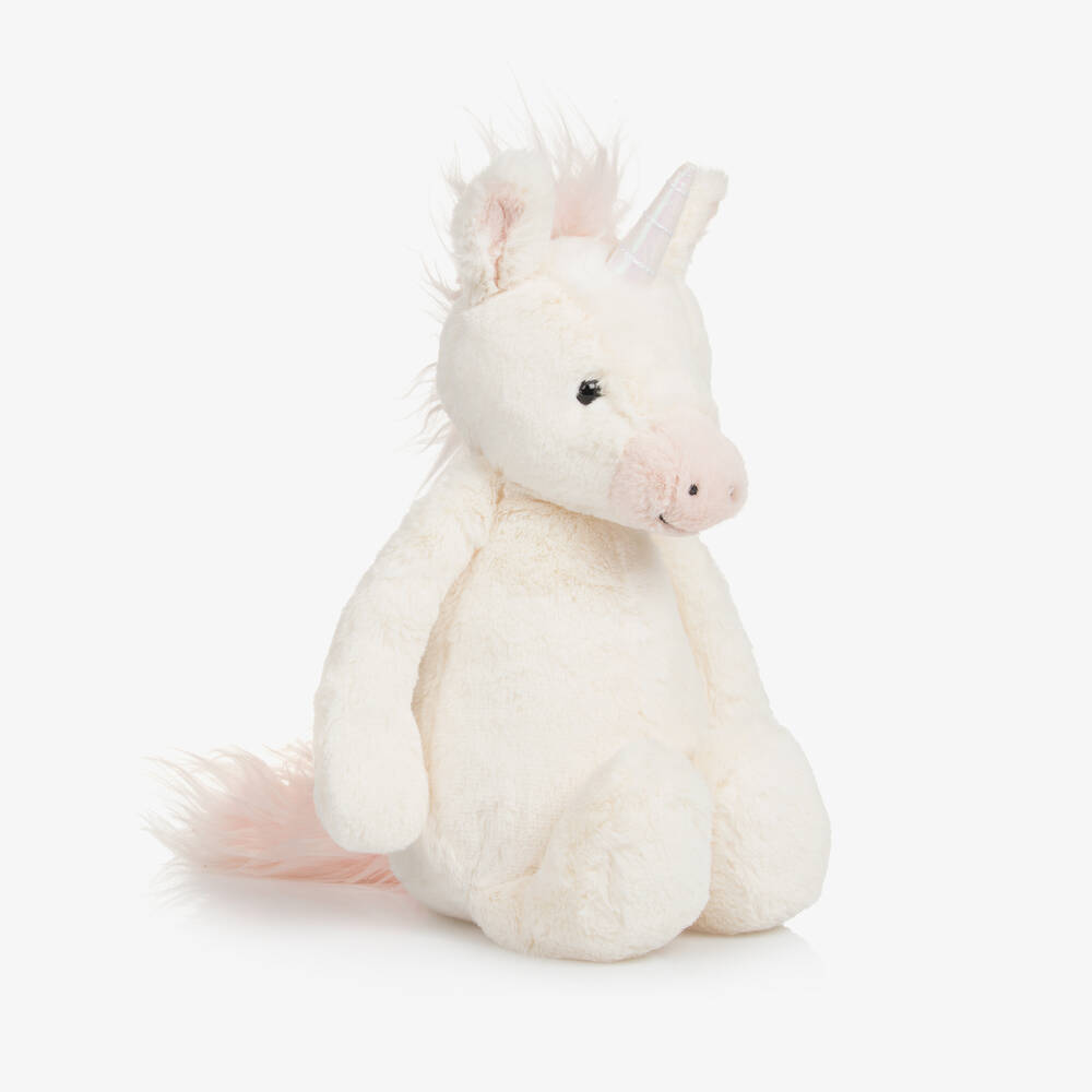 Jellycat-لعبة طرية يونيكورن لون عاجي للأطفال(31 سم) | Childrensalon