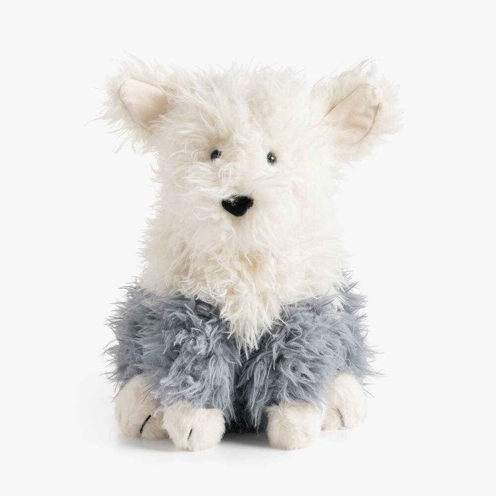 Jellycat-Ivory & Grey Ewert Sheepdog Soft Toy (29cm) | Childrensalon