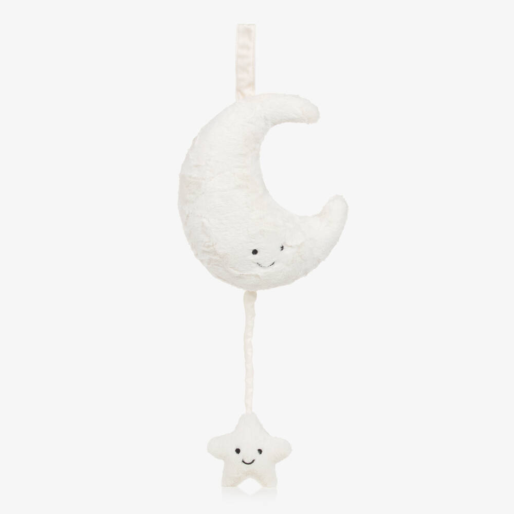 Jellycat-Ivory Moon Musical Toy (26cm) | Childrensalon