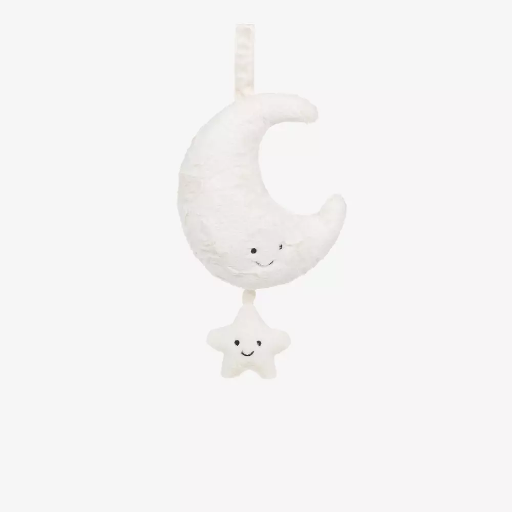 Jellycat-Ivory Moon Musical Toy (26cm) | Childrensalon