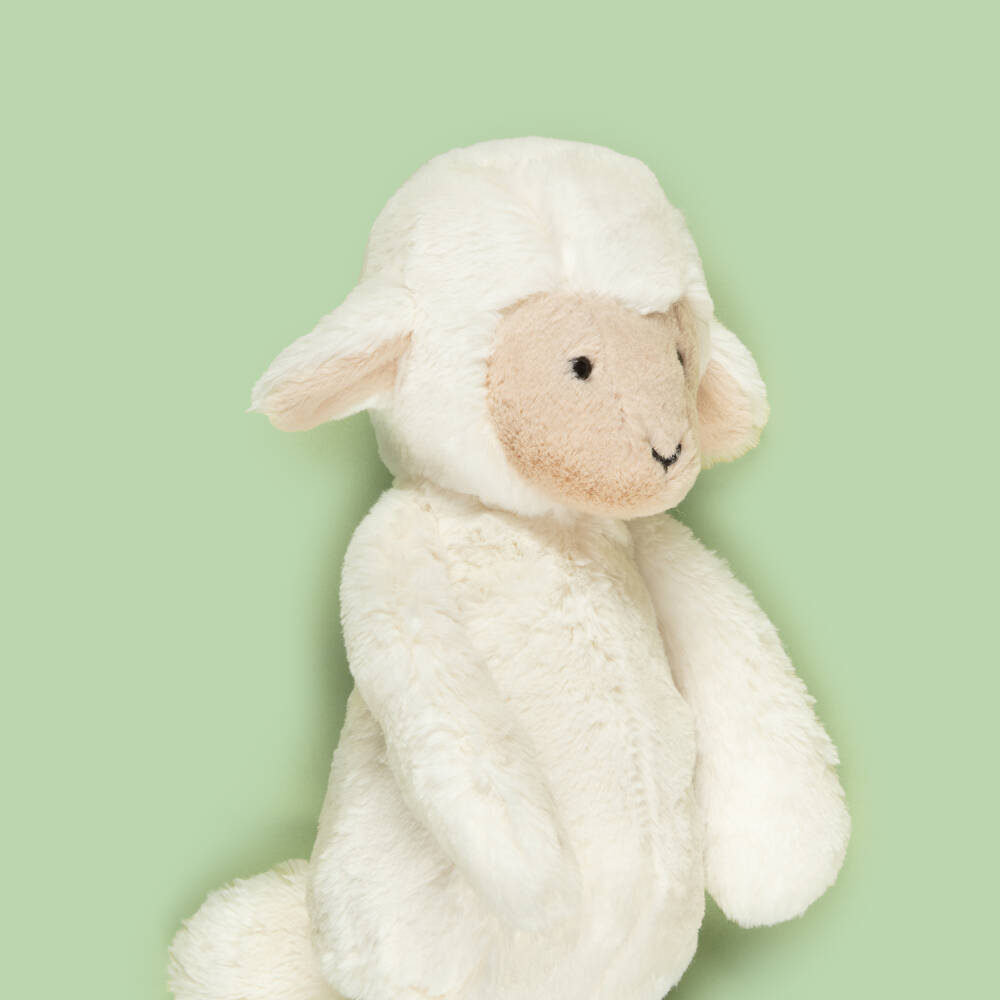 Jellycat-Ivory Skipson Lamb Soft Toy (31cm) | Childrensalon