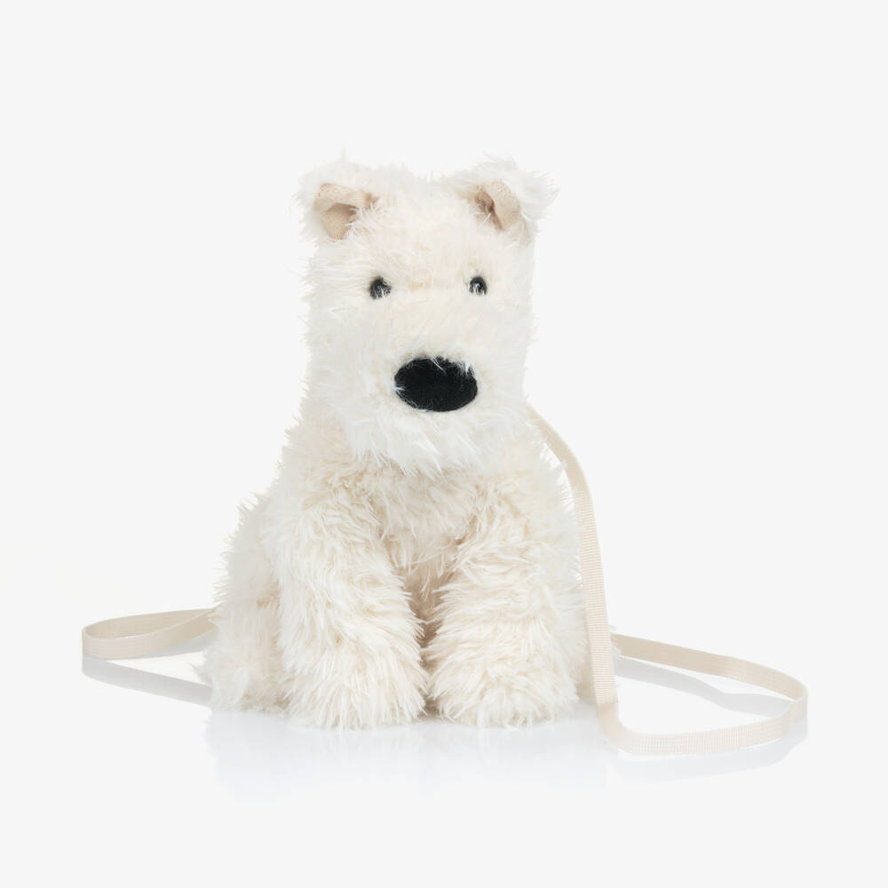 Jellycat-Munro Scottie Dog Shoulder Bag (28cm) | Childrensalon