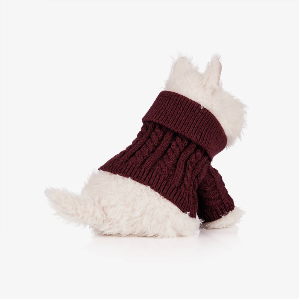 Jellycat-Munro Scottie Dog Soft Toy with Winter Outfit (25cm) | Childrensalon