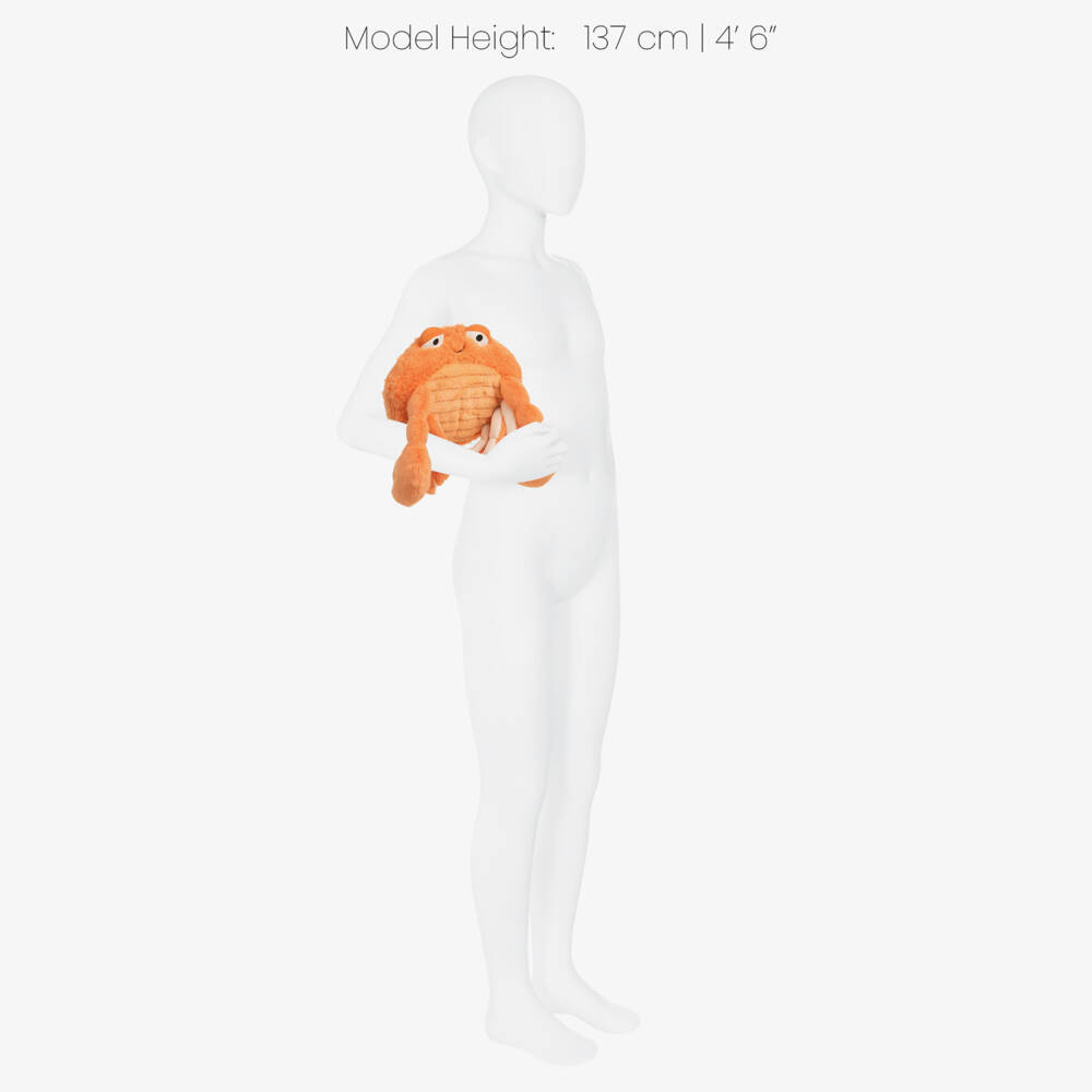 Jellycat-Orange Pinchsnap Crab Soft Toy (20cm) | Childrensalon