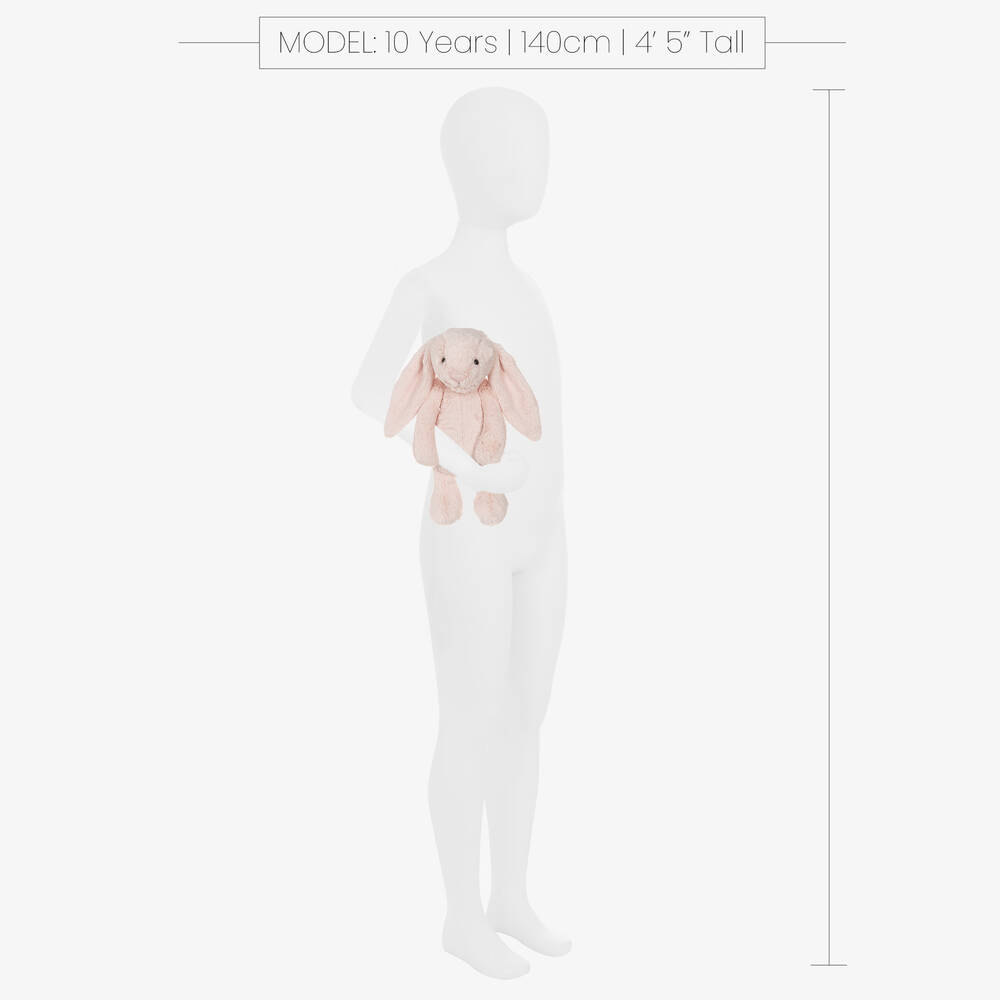 Jellycat-Pale Pink Bashful Bunny Soft Toy (31cm) | Childrensalon