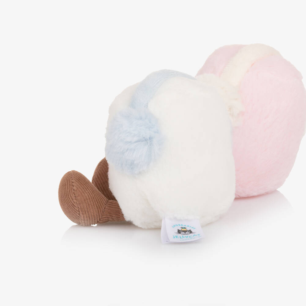 Jellycat-Pink and White Amuseables Toastie Marshmallows Soft Toy (16cm) | Childrensalon