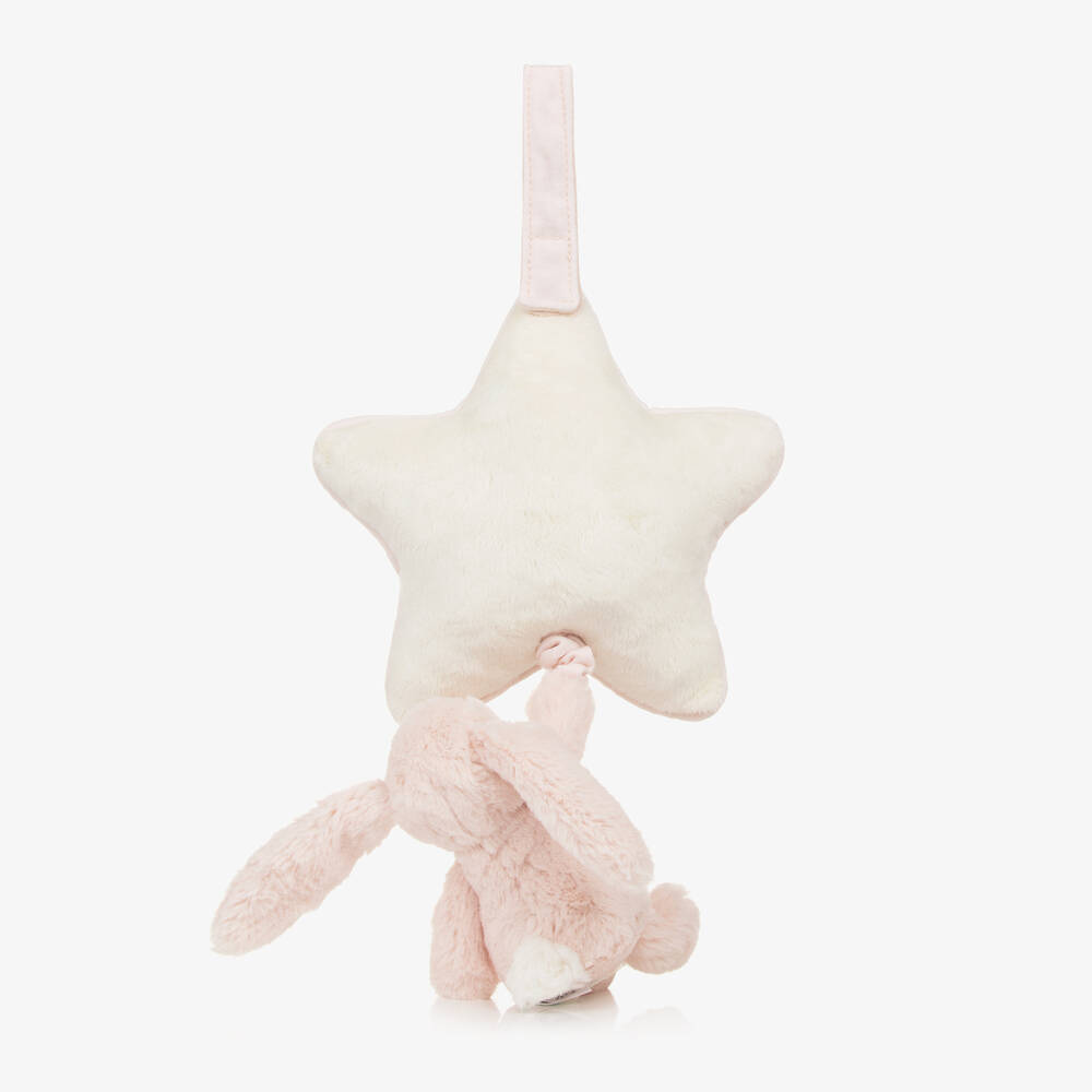 Jellycat-دمية أرنب موسيقية لون زهري (28 سم) | Childrensalon