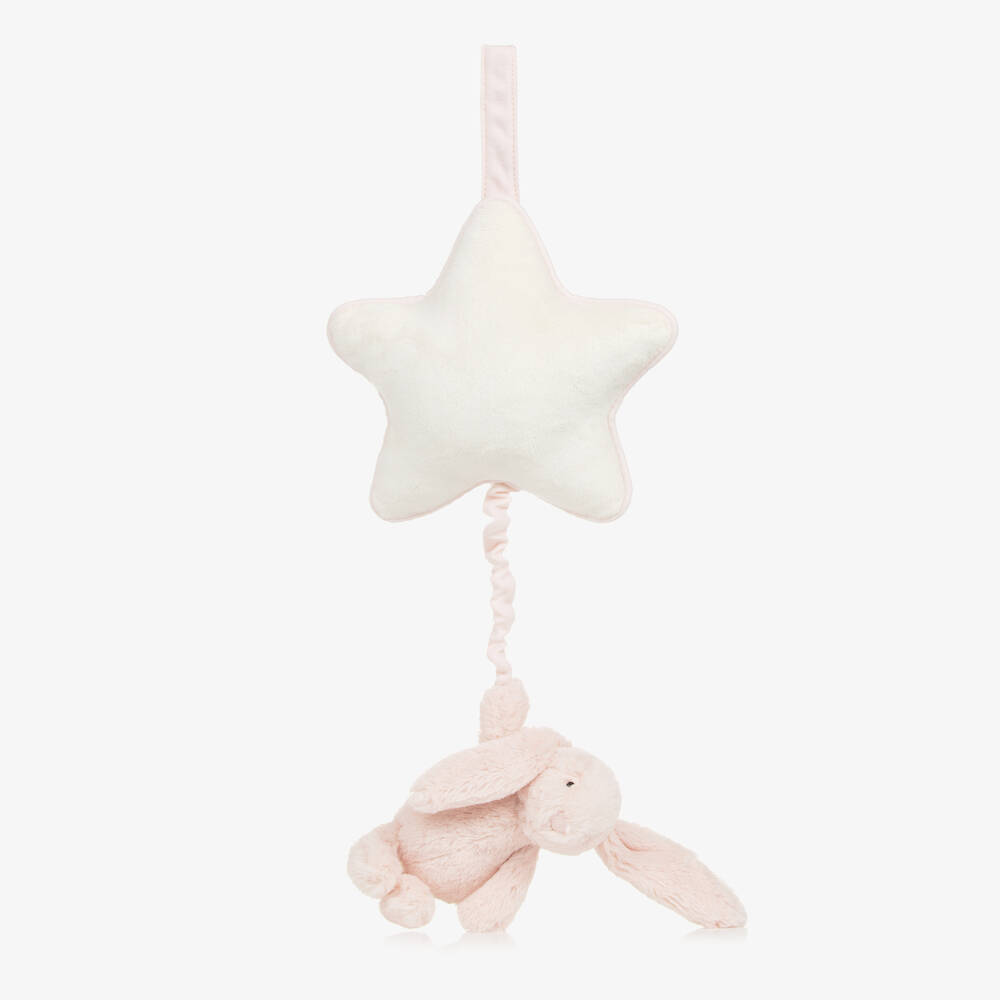 Jellycat-دمية أرنب موسيقية لون زهري (28 سم) | Childrensalon