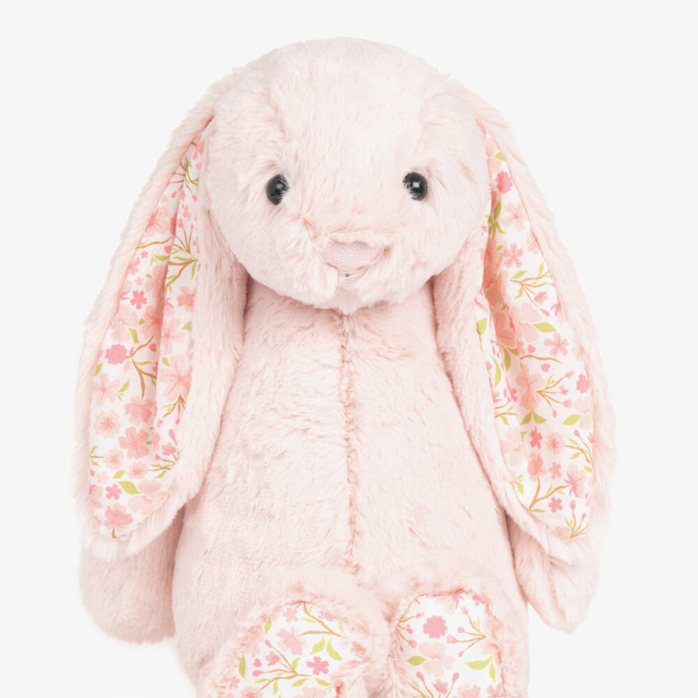 Jellycat-Pink Blossom Blush Bunny Cherry Soft Toy | Childrensalon