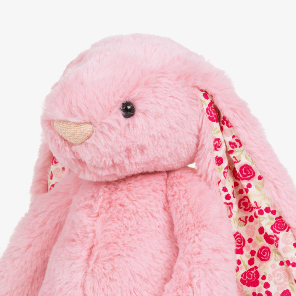 Jellycat-Pink Blushkin Blossom Luxe Bunny (28cm) | Childrensalon