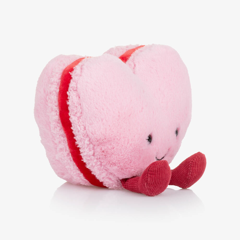 Jellycat-لعبة طرية على شكل قلب لون زهري (13 سم) | Childrensalon