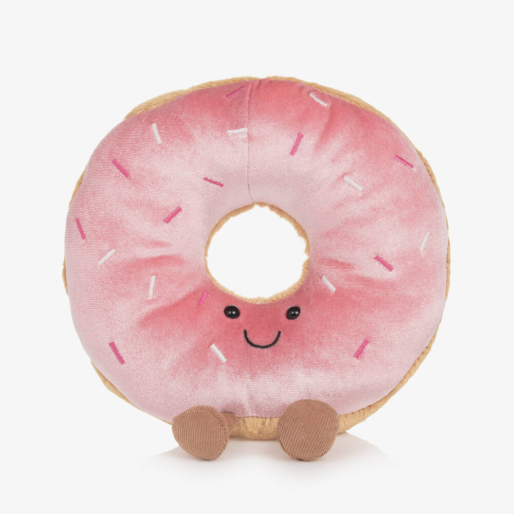 Jellycat-Pink Doughnut Soft Toy (18cm) | Childrensalon