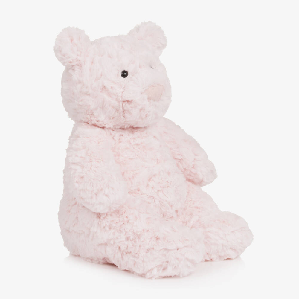 Jellycat-Pink Medium Leola Bear Soft Toy (26cm) | Childrensalon