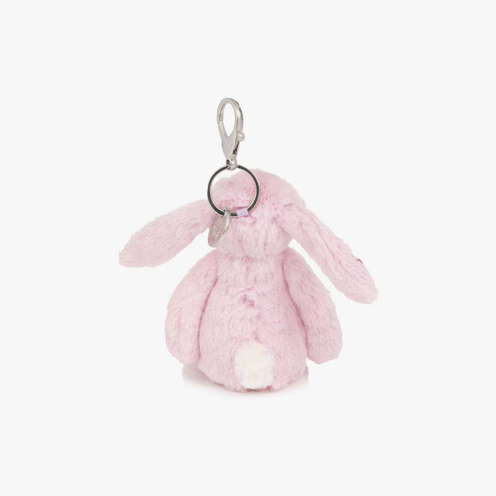 Jellycat-تعليقة حقيبة أرنب ثيسلبوب بلوسوم لون زهري (14 سم) | Childrensalon