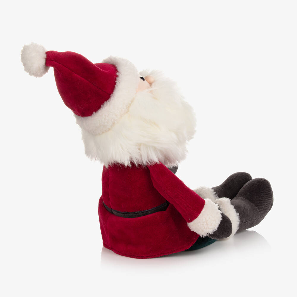 Jellycat-Red & Green Velour Santa Toy (42cm) | Childrensalon