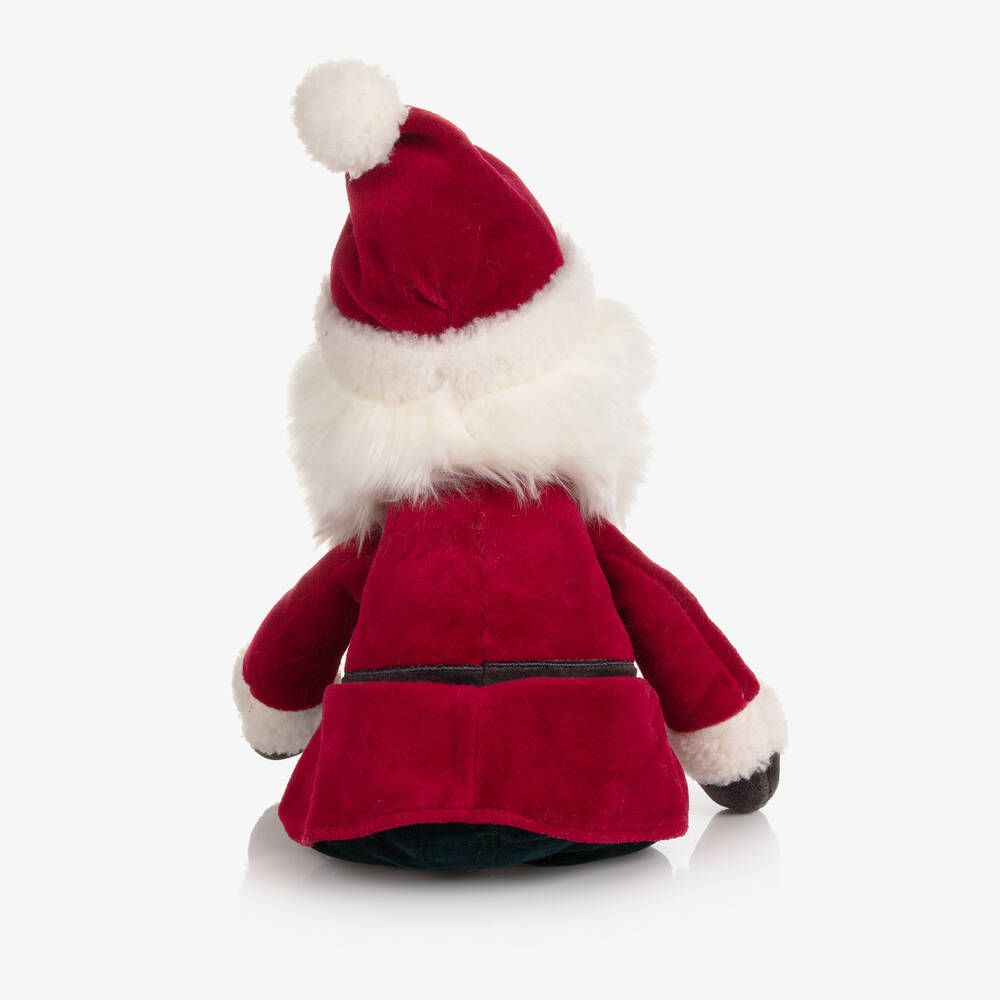 Jellycat-Red & Green Velour Santa Toy (42cm) | Childrensalon