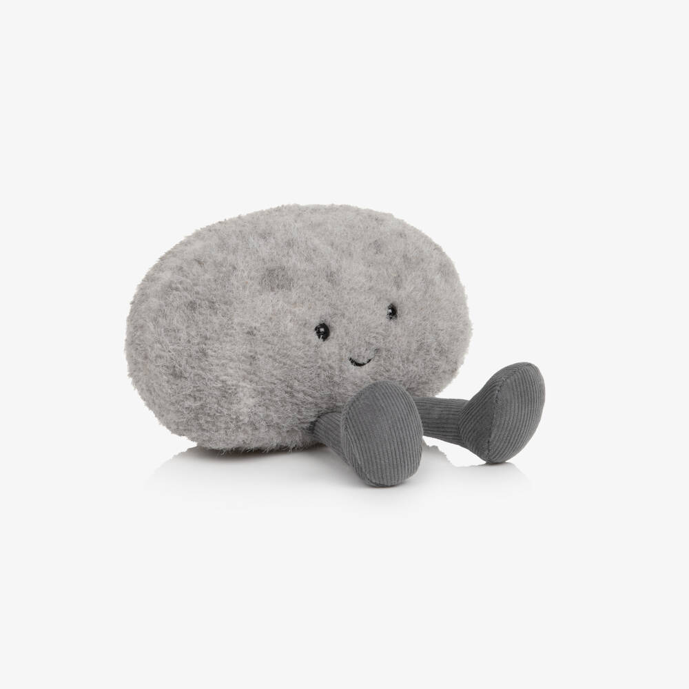 Jellycat-Small Grey Amuseables Pebble Soft Toy (11cm) | Childrensalon
