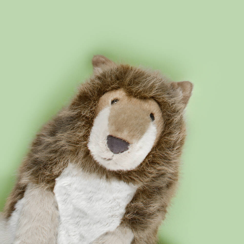 Jellycat-Ulrich Wolf Soft Toy (40cm) | Childrensalon