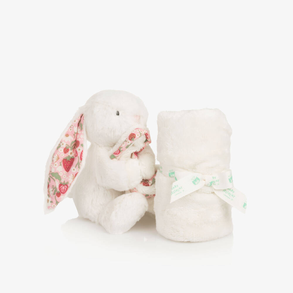 Jellycat-دمية لتهدئة الرضيع لون أبيض (40 سم) | Childrensalon