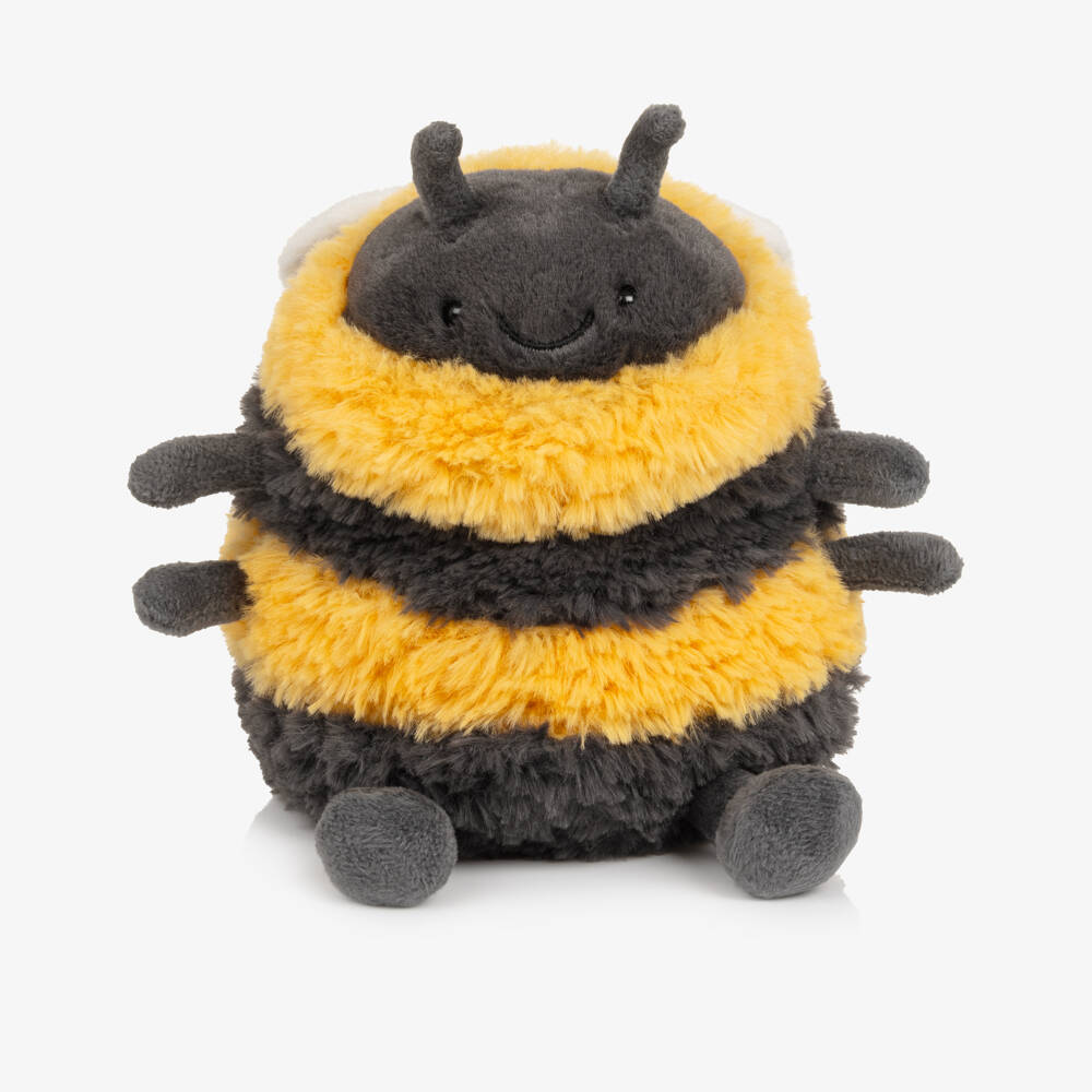 Jellycat-Yellow & Black Albee Bee Soft Toy (16cm) | Childrensalon
