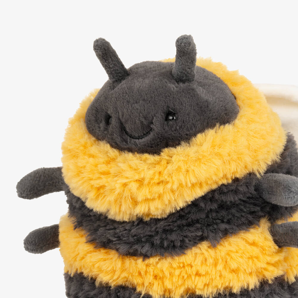Jellycat-Yellow & Black Albee Bee Soft Toy (16cm) | Childrensalon