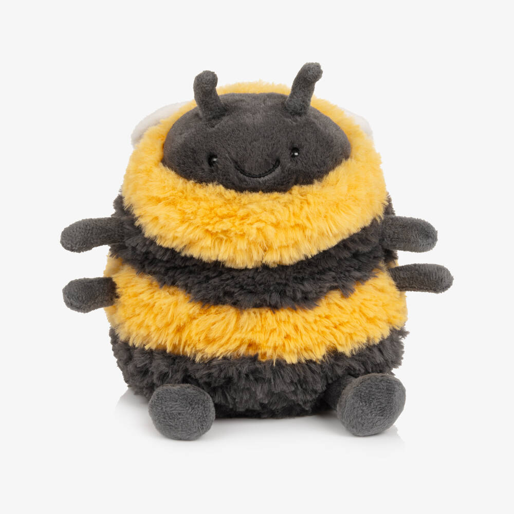 Jellycat-Yellow & Black Albee Bee Soft Toy (16cm) | Childrensalon