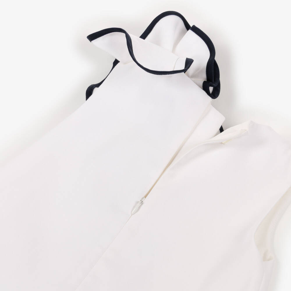 Jessie and James London-Girls White Statement Ruffle Dress | Childrensalon