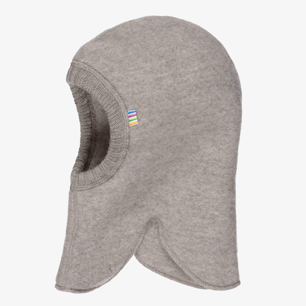Joha-Beige Wool Fleece Balaclava | Childrensalon