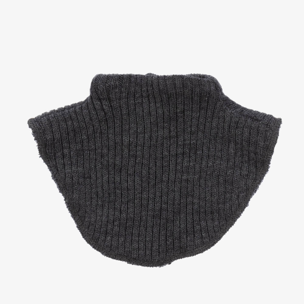 Joha-Grey Thermal Merino Wool Neck Warmer | Childrensalon