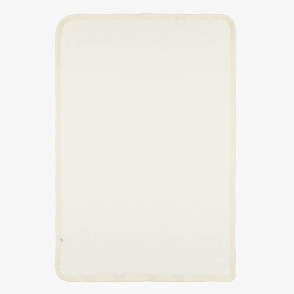 Joha-Ivory Merino Wool Fleece Blanket | Childrensalon