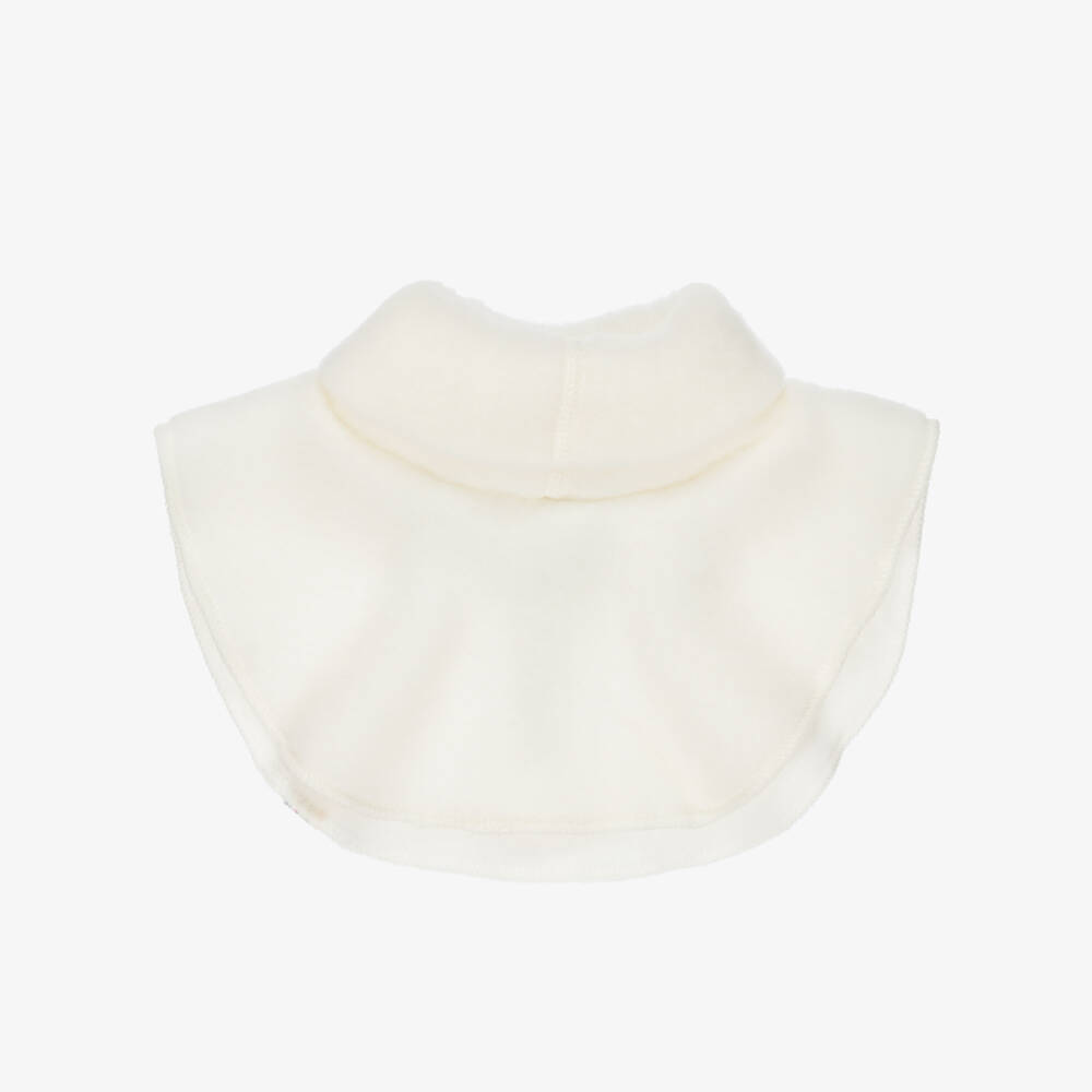 Joha-Ivory Merino Wool Roll Neck Snood | Childrensalon