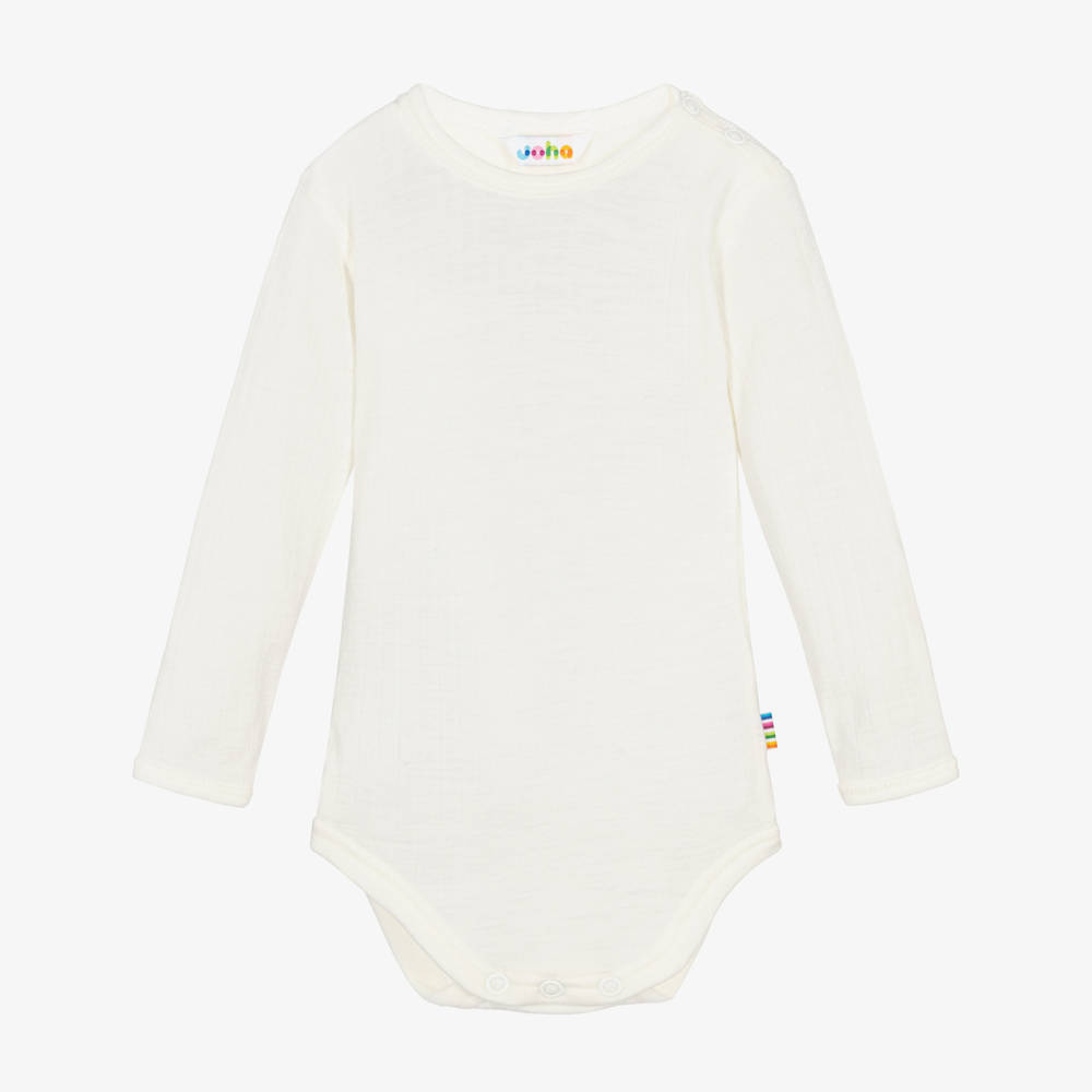 Joha-Ivory Thermal Wool Bodyvest | Childrensalon