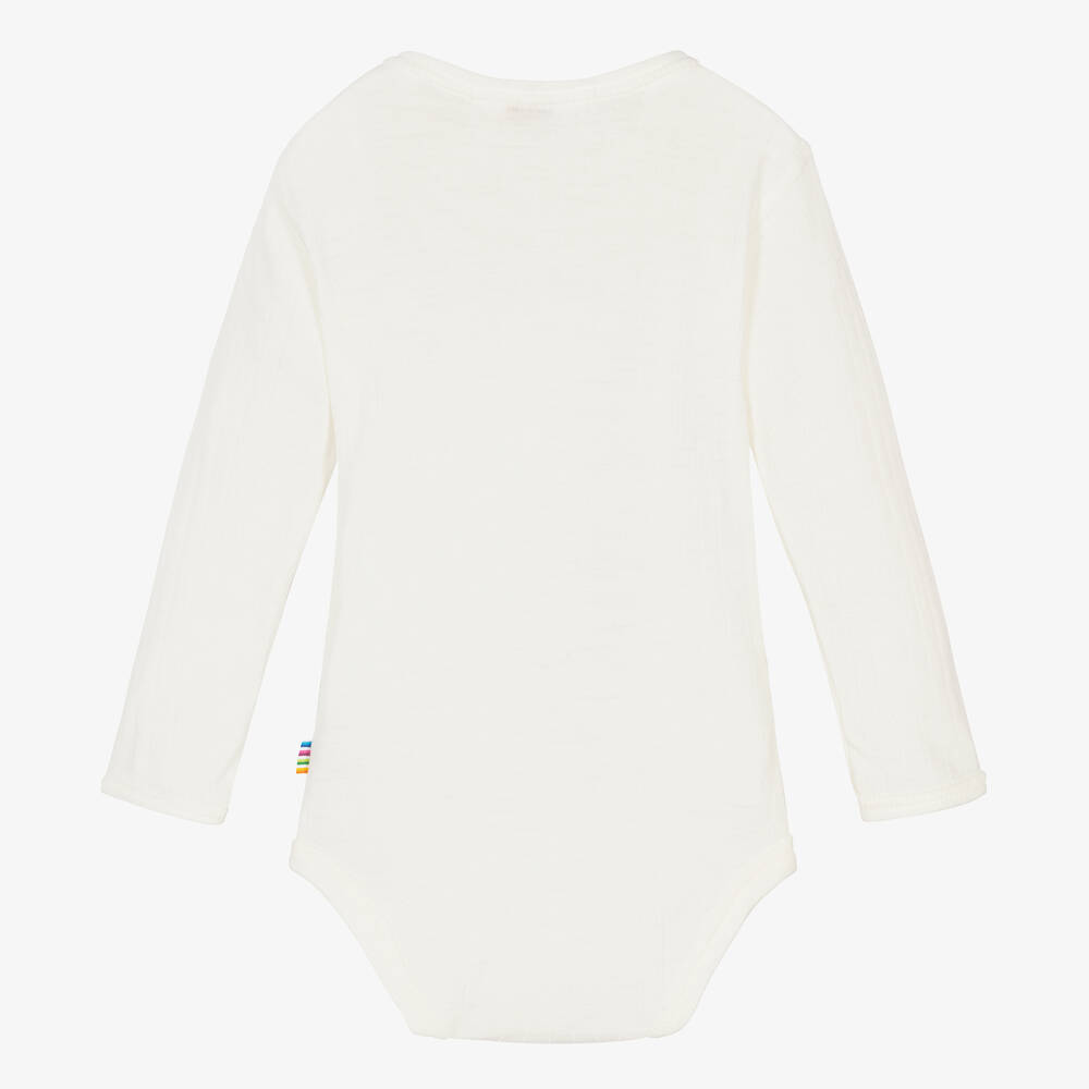 Joha-Ivory Thermal Wool Bodyvest | Childrensalon