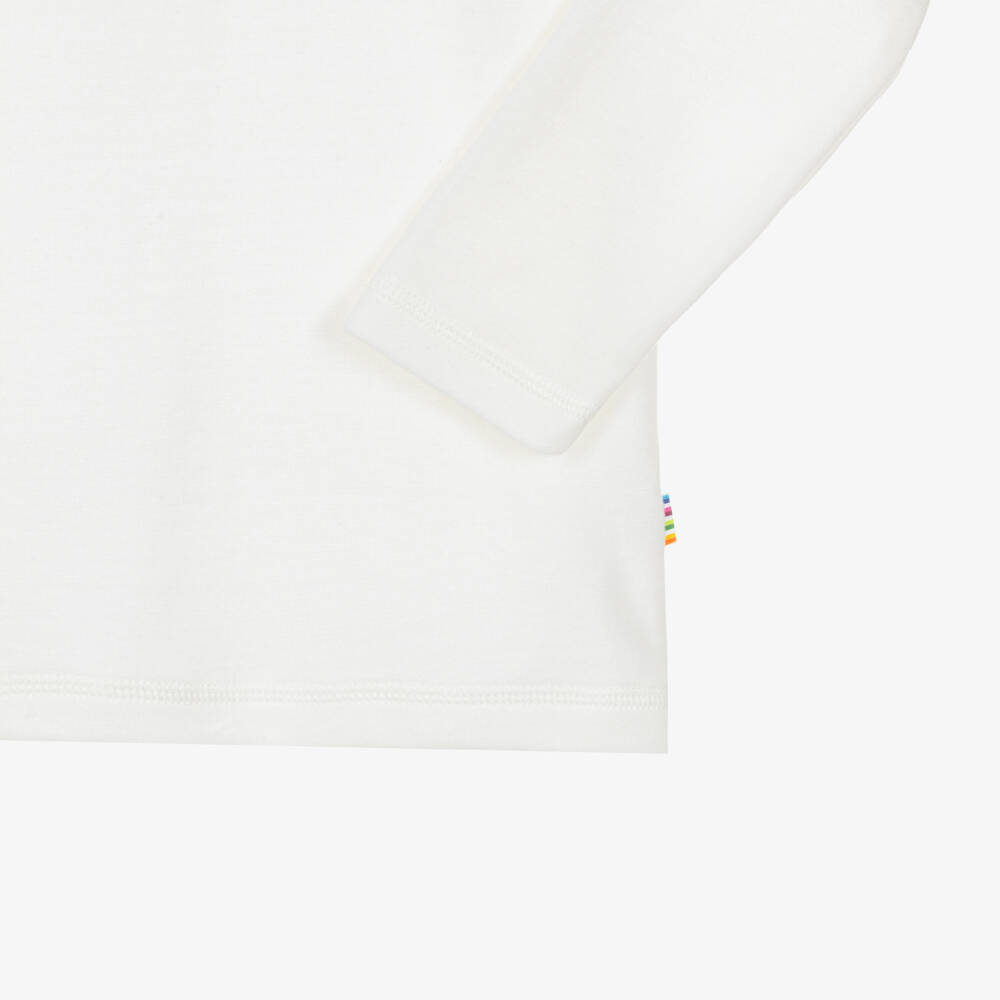 Joha-Ivory Thermal Wool Top | Childrensalon