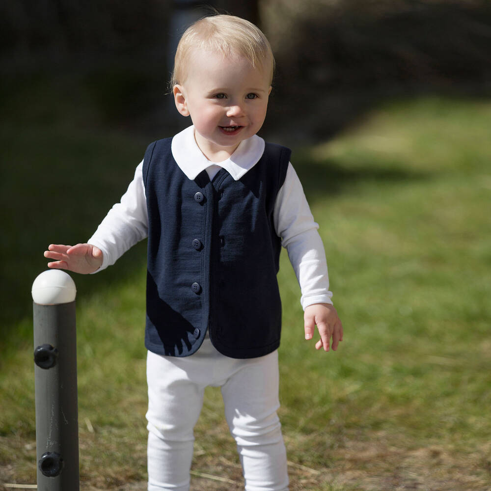 Joha-White Organic Bamboo Leggings | Childrensalon