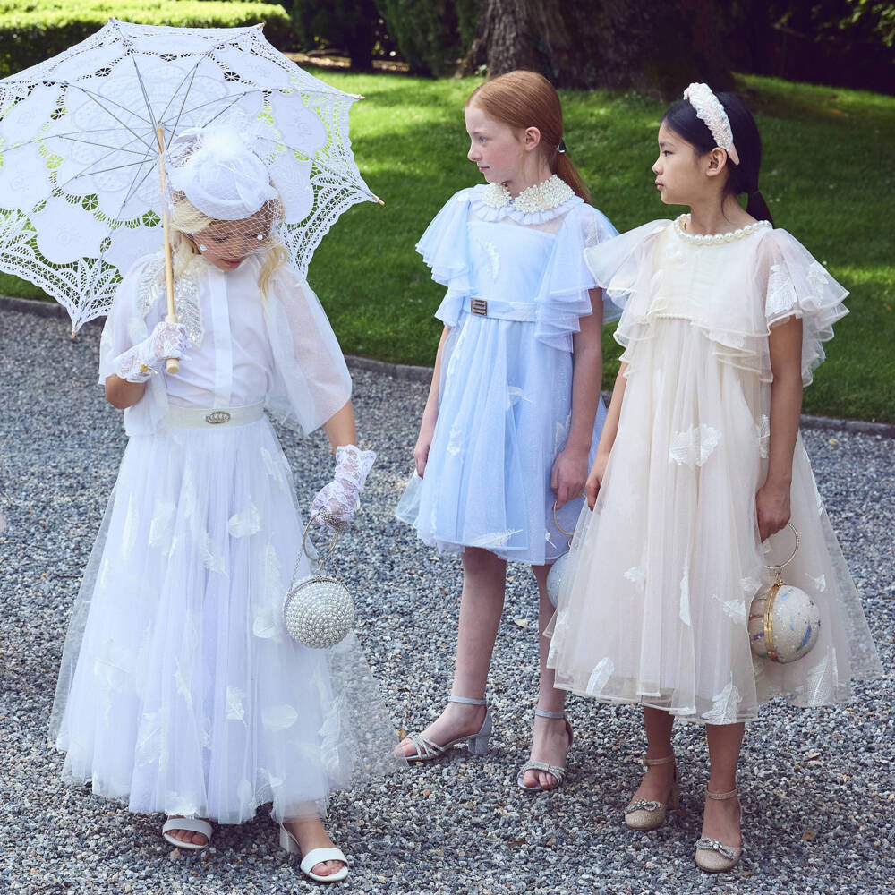 Junona-Silver Glitter & Sequin Ball Handbag (15cm) | Childrensalon