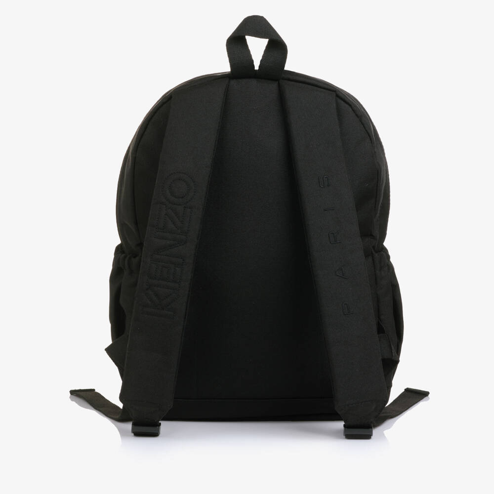 KENZO KIDS-Black Tiger & Friend Backpack (38cm) | Childrensalon