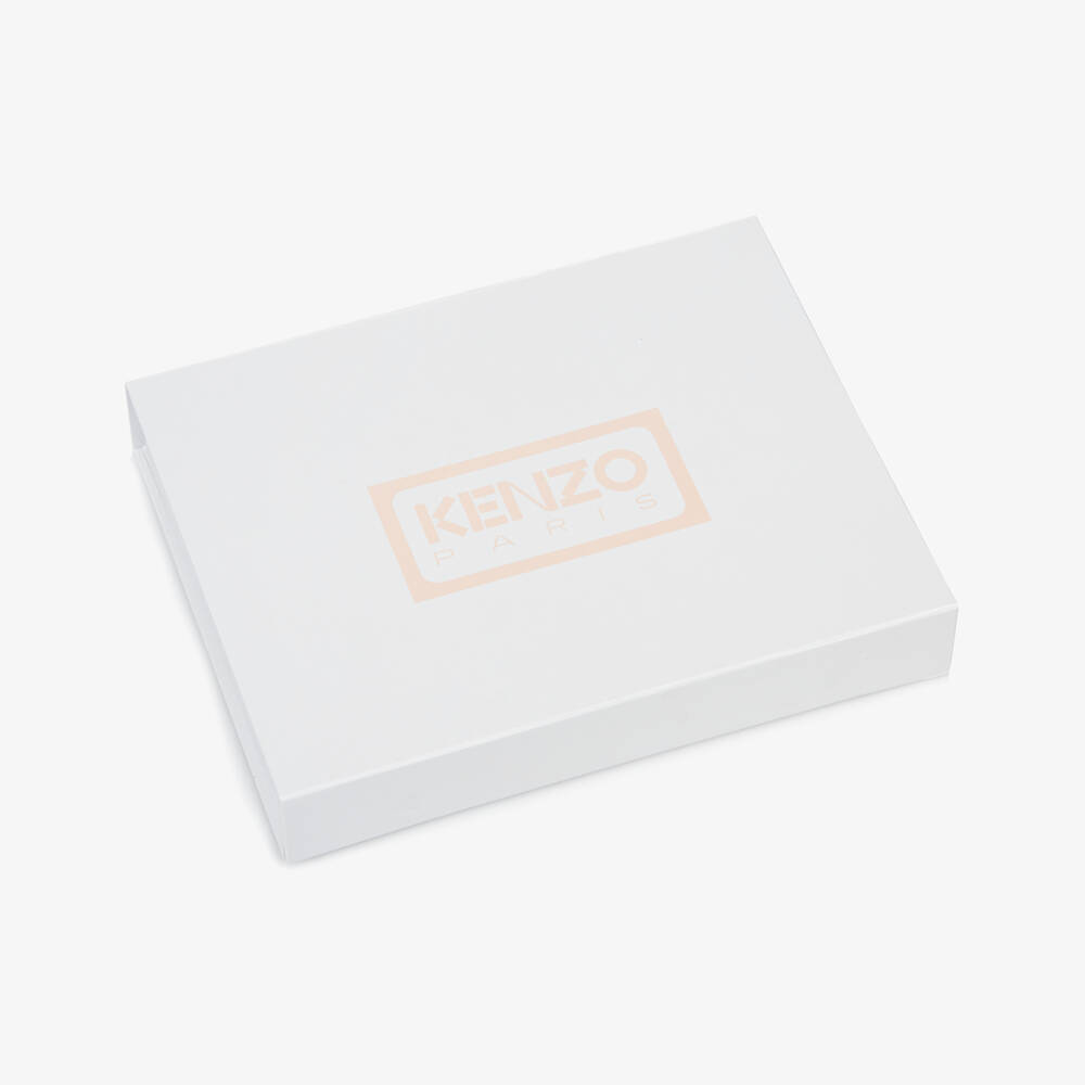 KENZO KIDS-Girls Pink Cotton Kotora Tiger Babygrows (2 Pack) | Childrensalon