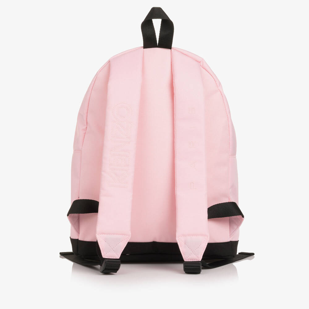 KENZO KIDS-Girls Pink Lucky Tiger Backpack (38cm) | Childrensalon