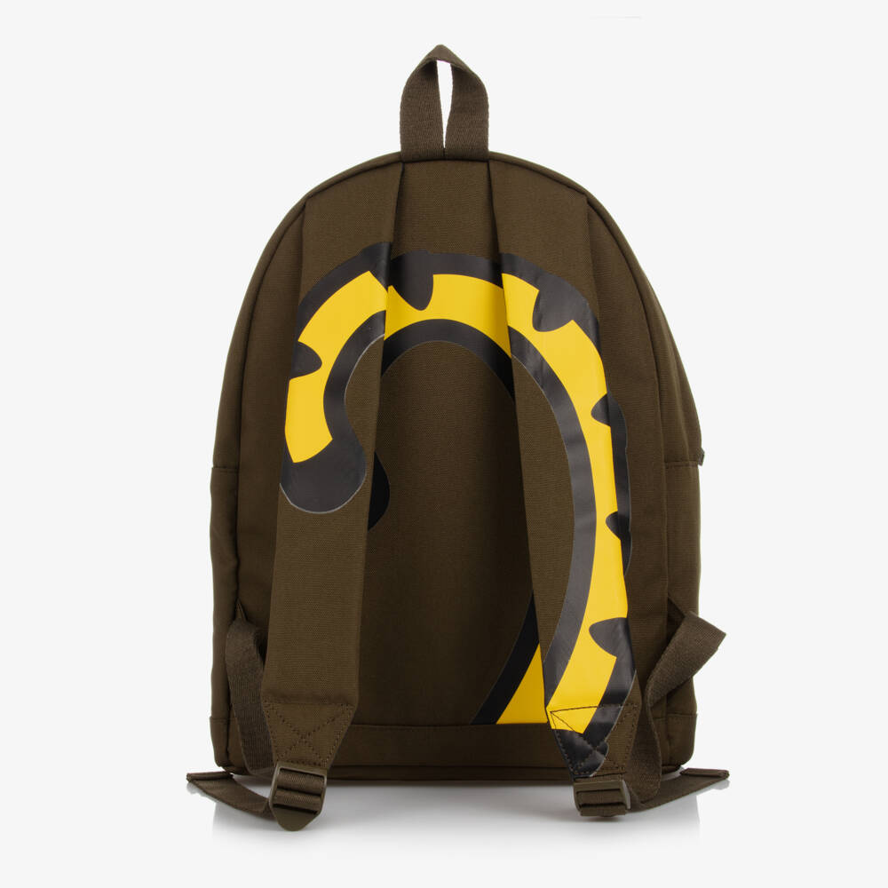 KENZO KIDS-Khaki Green KOTORA Tiger Backpack (37cm) | Childrensalon